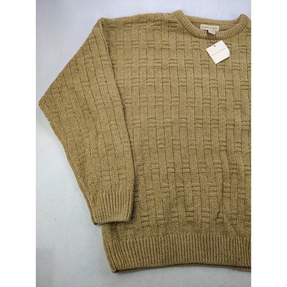 Mens Preswick and Moore Pullover Crewneck Sweater SZ XL Brown W/Tags - Picture 3 of 9